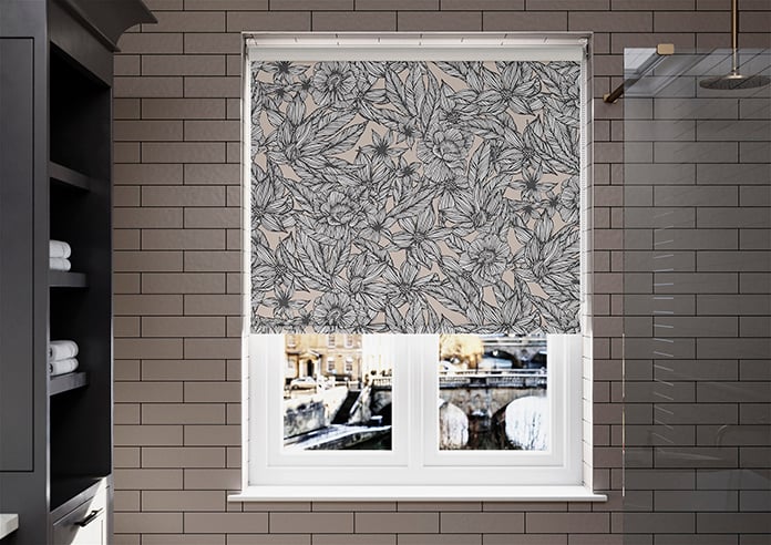 Ted Baker Vietnam, Linen Grey - Twist&Fit Roller Blind - Image 3